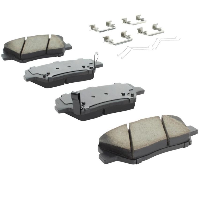 MPA 1001-1432C Quality-Built Premium Ceramic Brake Pads w/ Hardware