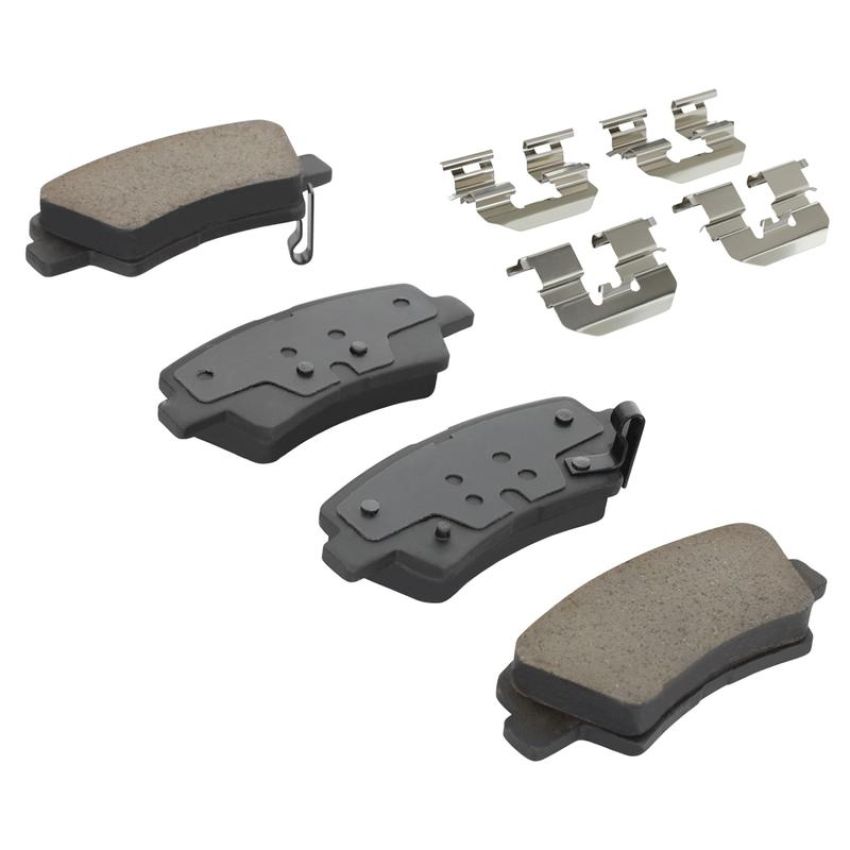MPA 1001-1445C Quality-Built Premium Ceramic Brake Pads w/ Hardware
