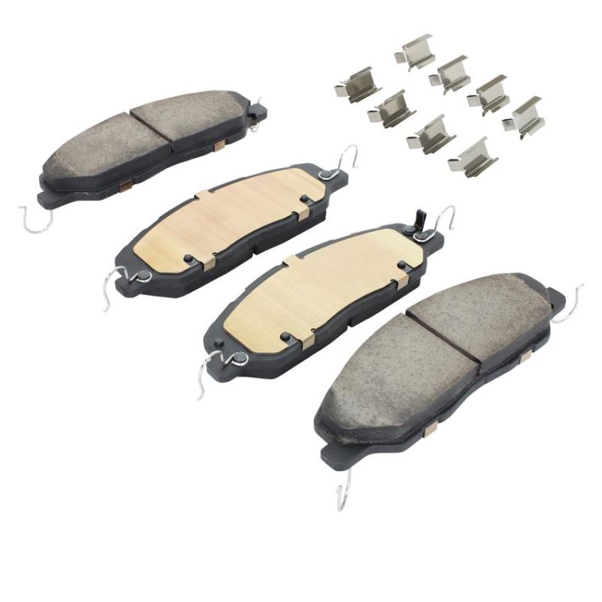 MPA 1001-1463C Quality-Built Premium Ceramic Brake Pads w/ Hardware