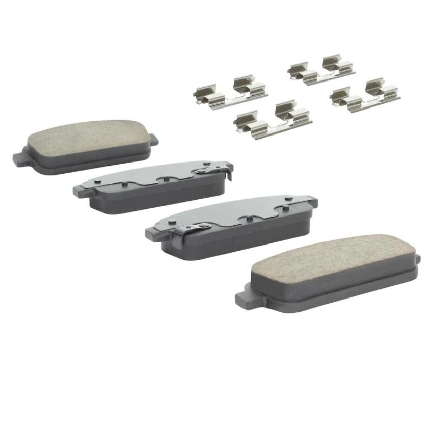 MPA 1001-1468C Quality-Built Premium Ceramic Brake Pads w/ Hardware