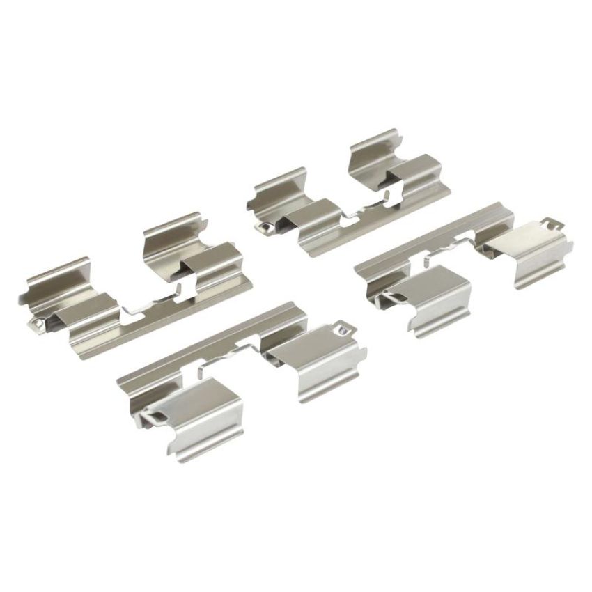 MPA 1001-1468M Quality-Built Premium Semi-Metallic Brake Pads w/ Hardware