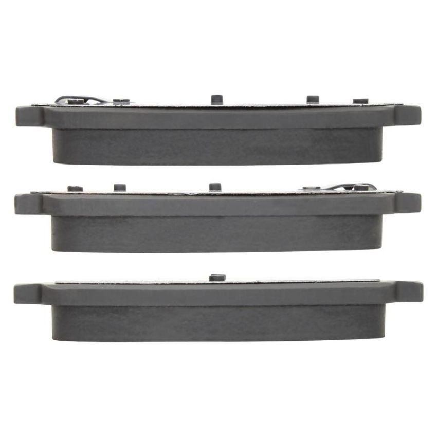 MPA 1001-1468M Quality-Built Premium Semi-Metallic Brake Pads w/ Hardware