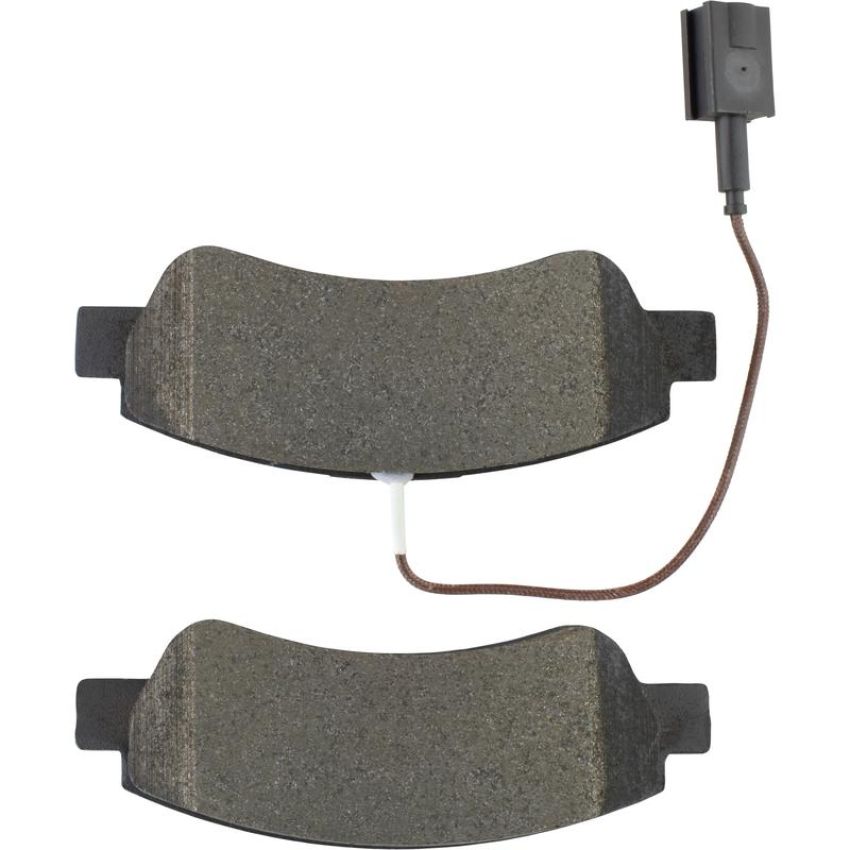 MPA 1001-1490AM Quality-Built Premium Semi-Metallic Brake Pads
