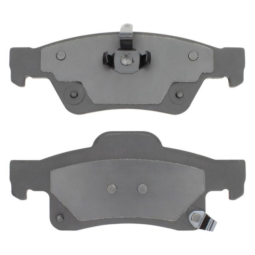 MPA 1001-1498C Quality-Built Premium Ceramic Brake Pads w/ Hardware