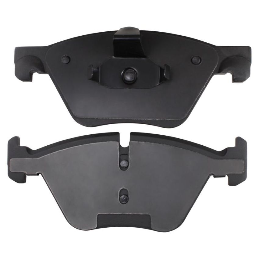MPA 1001-1504M Quality-Built Premium Semi-Metallic Brake Pads w/ Hardware