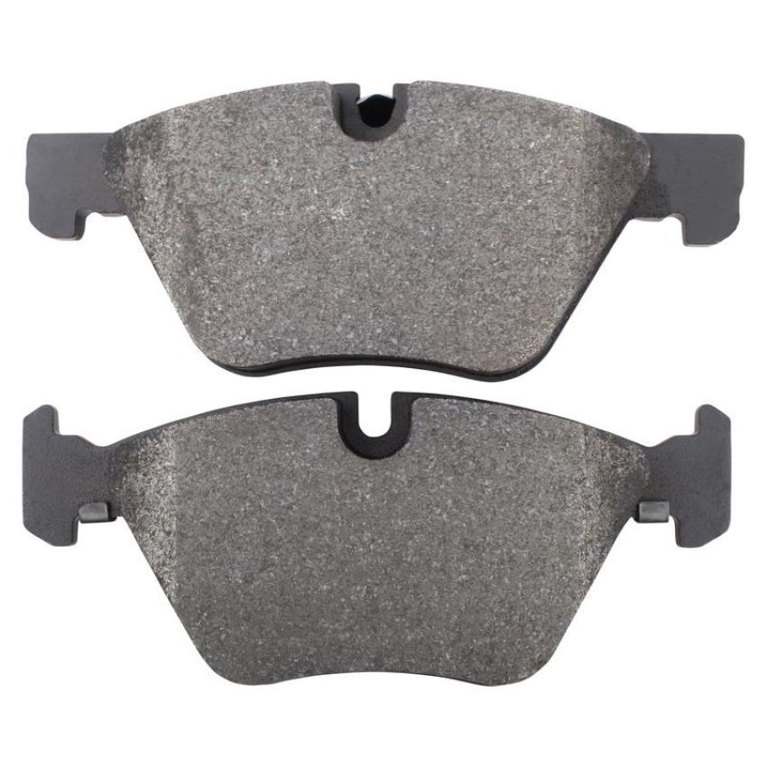 MPA 1001-1504M Quality-Built Premium Semi-Metallic Brake Pads w/ Hardware