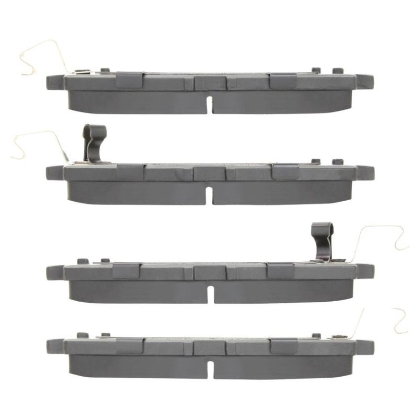 MPA 1001-1510C Quality-Built Premium Ceramic Brake Pads w/ Hardware