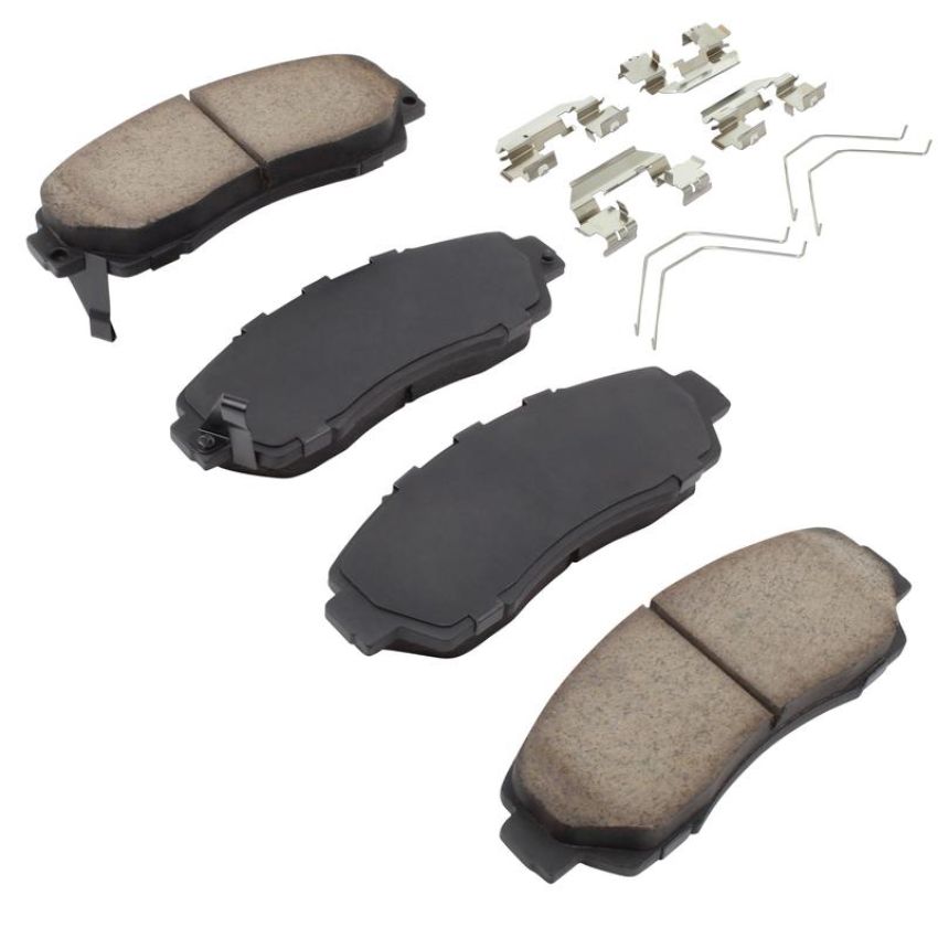 MPA 1001-1521AC Quality-Built Premium Ceramic Brake Pads w/ Hardware