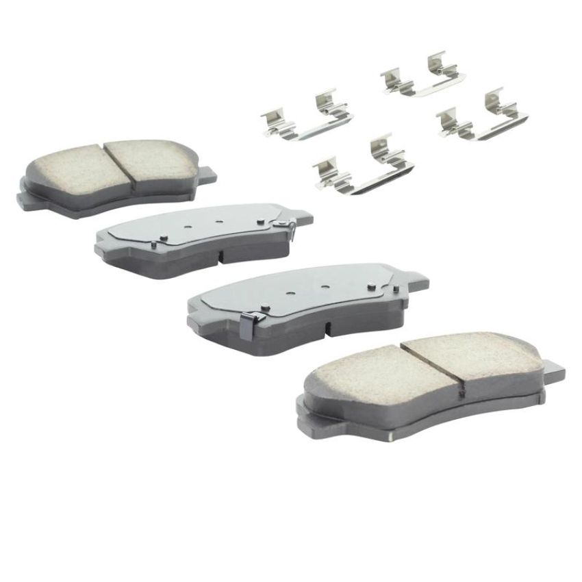 MPA 1001-1543AC Quality-Built Premium Ceramic Brake Pads w/ Hardware