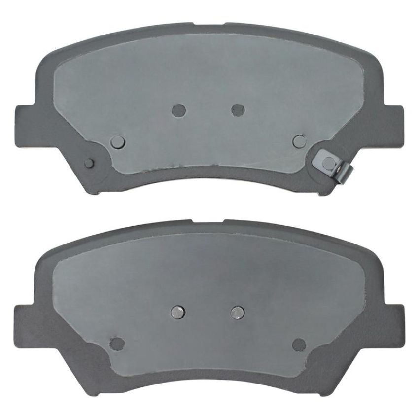 MPA 1001-1543AC Quality-Built Premium Ceramic Brake Pads w/ Hardware