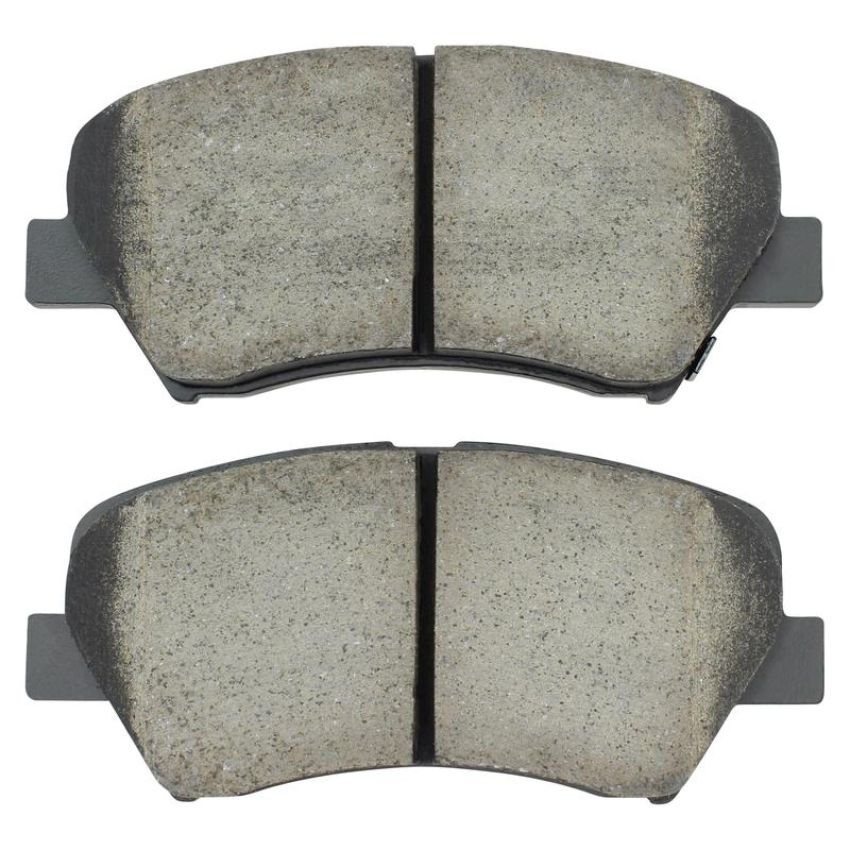 MPA 1001-1543AC Quality-Built Premium Ceramic Brake Pads w/ Hardware