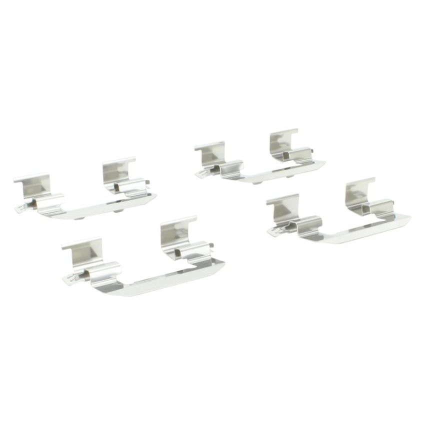 MPA 1001-1543AM Quality-Built Premium Semi-Metallic Brake Pads w/ Hardware