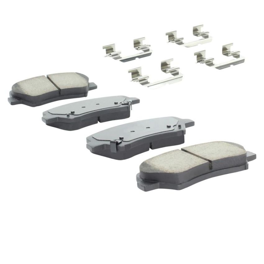 MPA 1001-1543C Quality-Built Premium Ceramic Brake Pads w/ Hardware