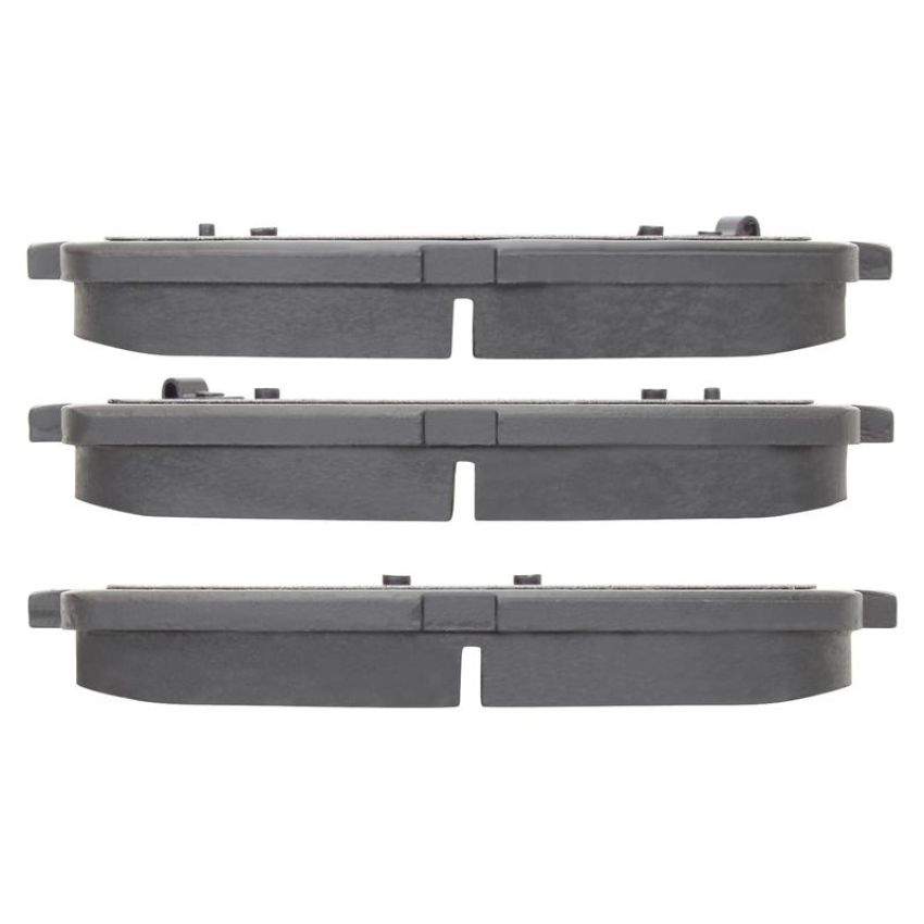 MPA 1001-1543M Quality-Built Premium Semi-Metallic Brake Pads w/ Hardware