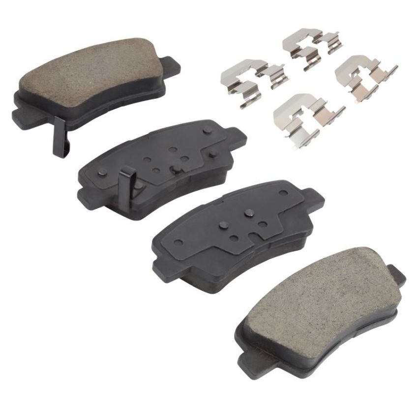 MPA 1001-1544C Quality-Built Premium Ceramic Brake Pads w/ Hardware