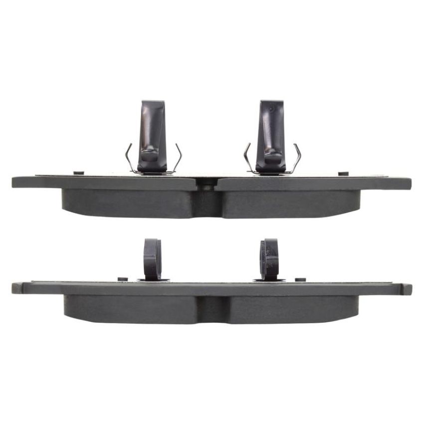 MPA 1001-1549M Quality-Built Premium Semi-Metallic Brake Pads w/ Hardware