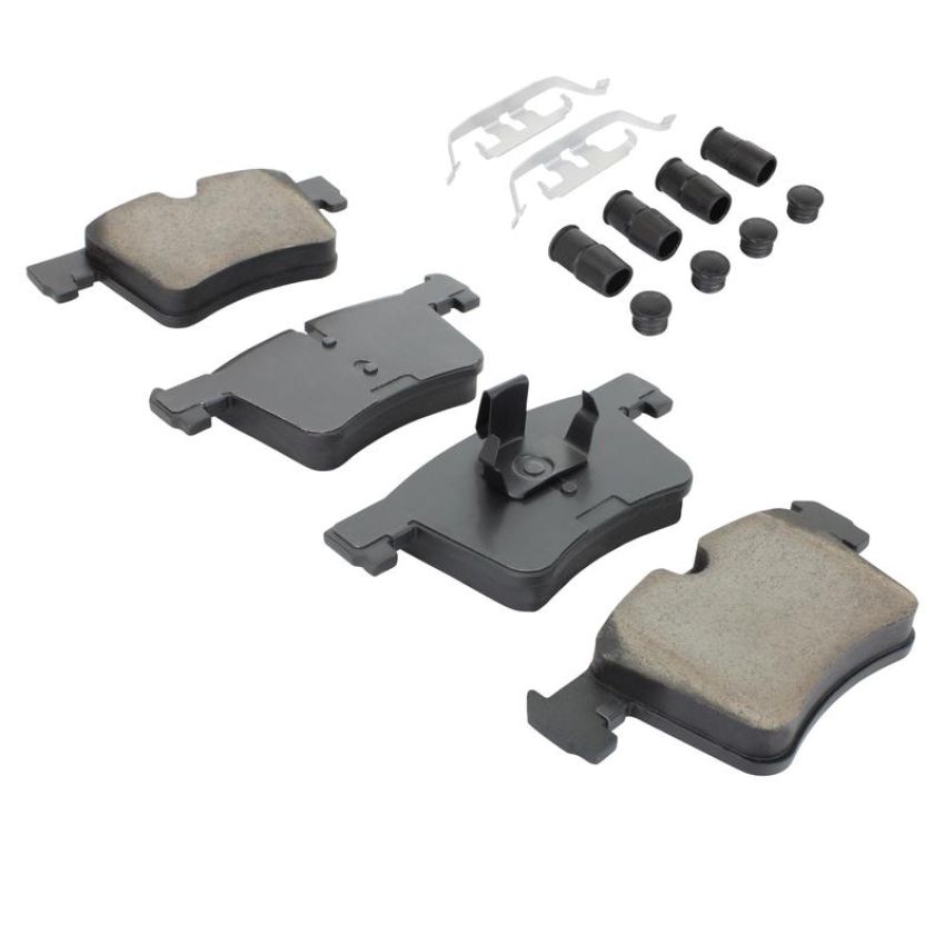 MPA 1001-1561C Quality-Built Premium Ceramic Brake Pads w/ Hardware