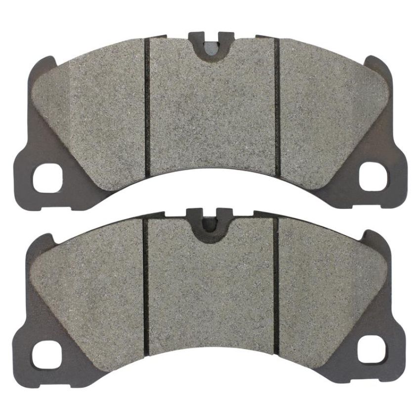 MPA 1001-1577M Quality-Built Premium Semi-Metallic Brake Pads w/ Hardware