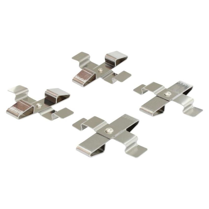 MPA 1001-1577M Quality-Built Premium Semi-Metallic Brake Pads w/ Hardware