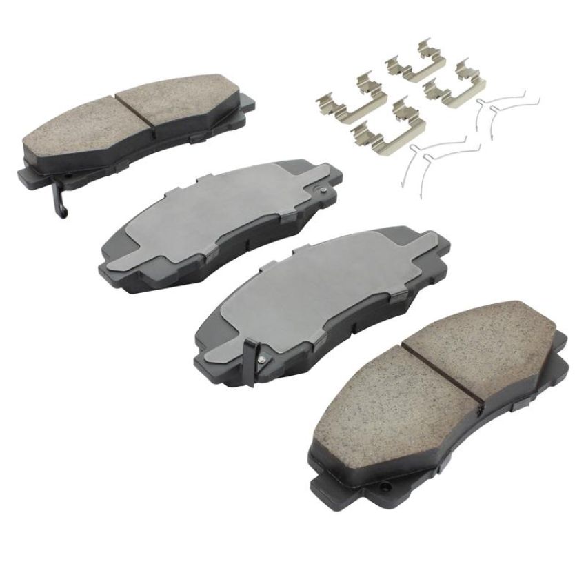 MPA 1001-1584C Quality-Built Premium Ceramic Brake Pads w/ Hardware