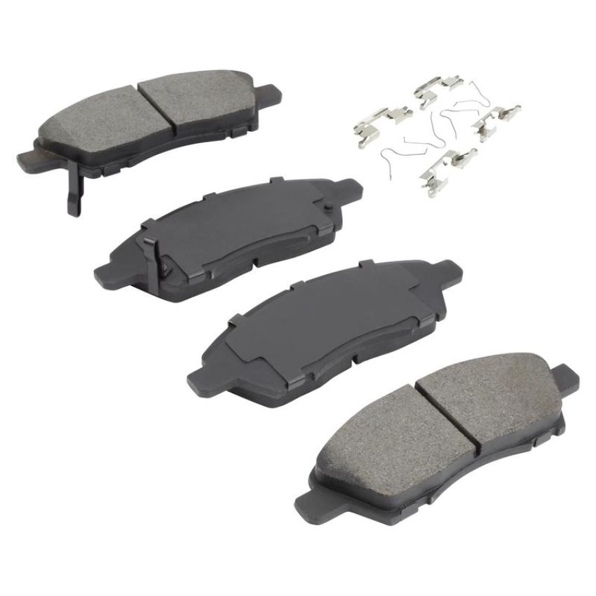 MPA 1001-1592C Quality-Built Premium Ceramic Brake Pads w/ Hardware