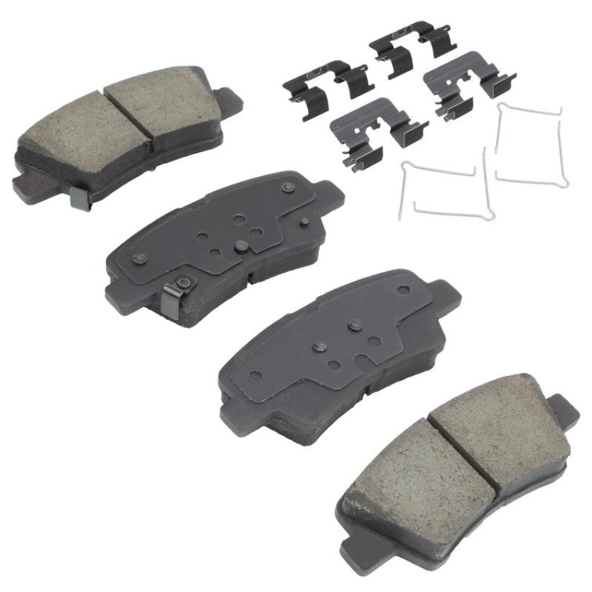 MPA 1001-1594C Quality-Built Premium Ceramic Brake Pads w/ Hardware