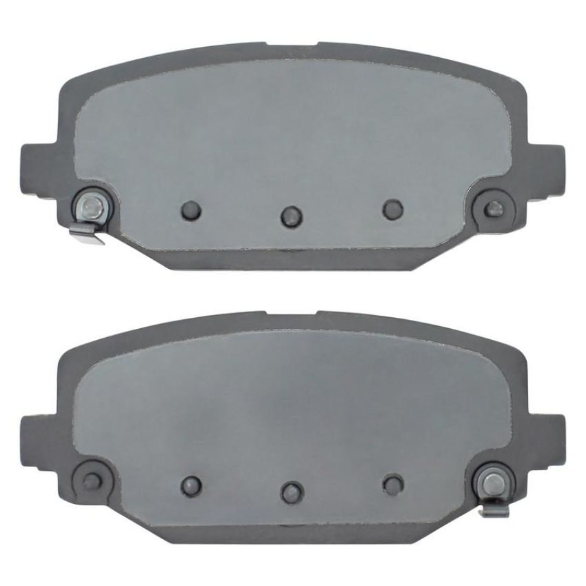 MPA 1001-1596C Quality-Built Premium Ceramic Brake Pads w/ Hardware