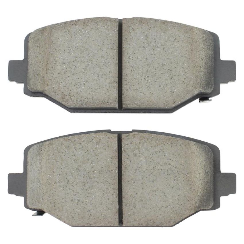 MPA 1001-1596C Quality-Built Premium Ceramic Brake Pads w/ Hardware