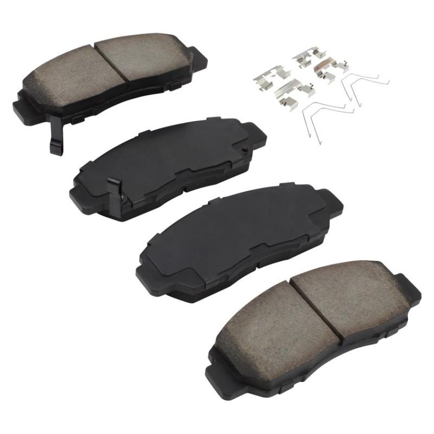 MPA 1001-1608C Quality-Built Premium Ceramic Brake Pads w/ Hardware