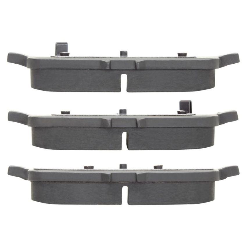 MPA 1001-1612C Quality-Built Premium Ceramic Brake Pads w/ Hardware