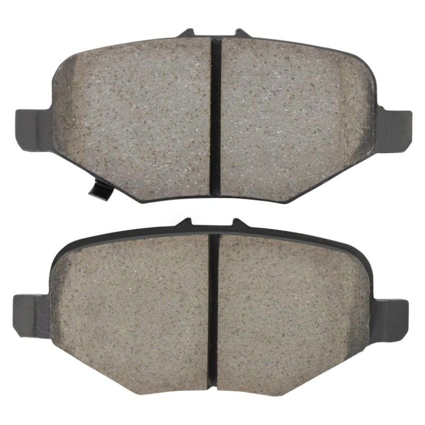 MPA 1001-1612M Quality-Built Premium Semi-Metallic Brake Pads w/ Hardware