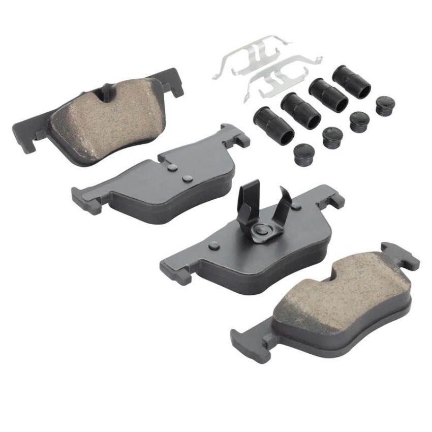 MPA 1001-1613C Quality-Built Premium Ceramic Brake Pads w/ Hardware