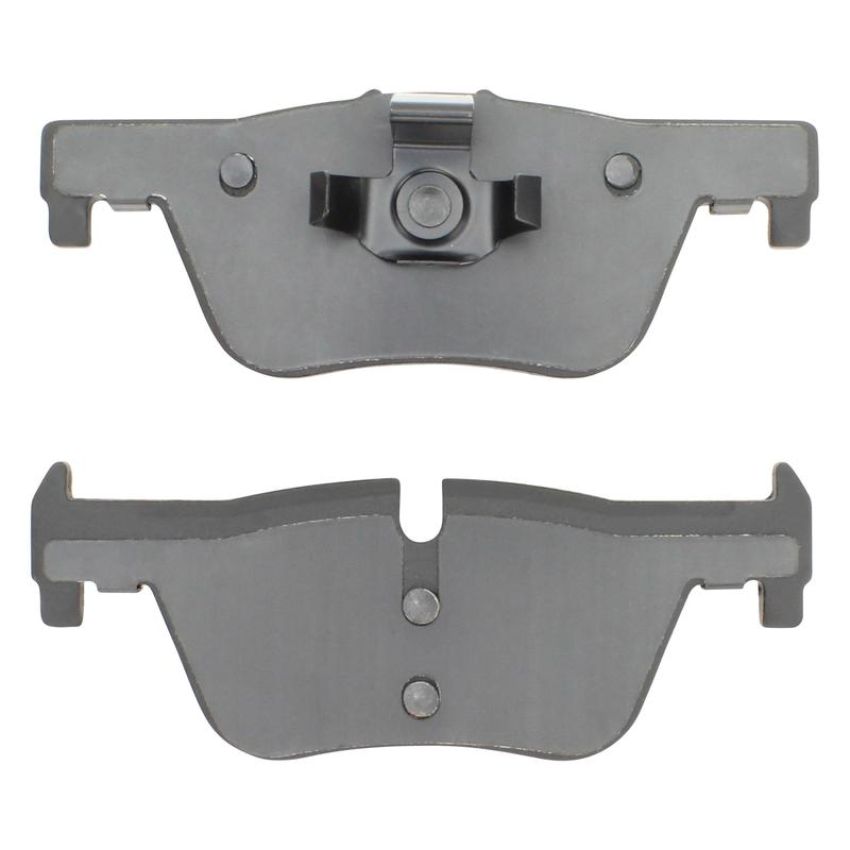 MPA 1001-1613M Quality-Built Premium Semi-Metallic Brake Pads w/ Hardware