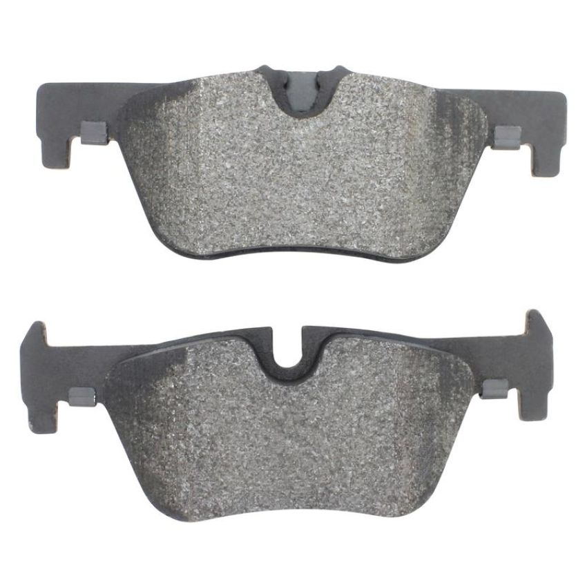 MPA 1001-1613M Quality-Built Premium Semi-Metallic Brake Pads w/ Hardware