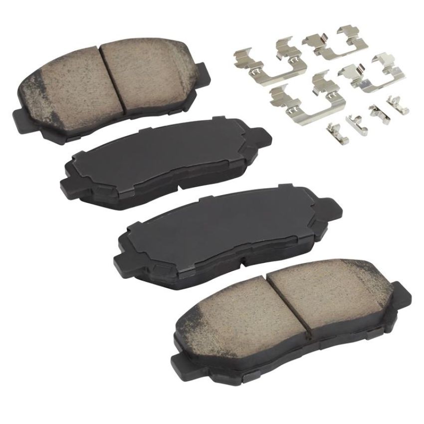 MPA 1001-1623C Quality-Built Premium Ceramic Brake Pads w/ Hardware