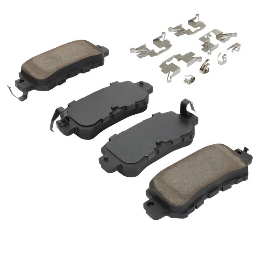 MPA 1001-1624C Quality-Built Premium Ceramic Brake Pads w/ Hardware