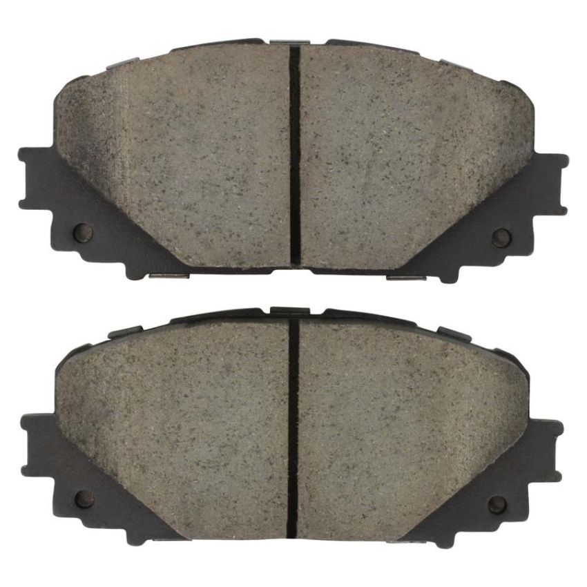 MPA 1001-1628M Quality-Built Premium Semi-Metallic Brake Pads w/ Hardware