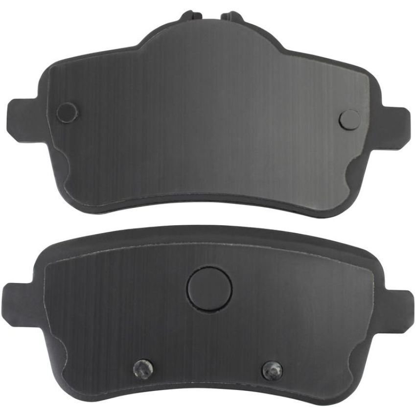 MPA 1001-1630BM Quality-Built Premium Semi-Metallic Brake Pads
