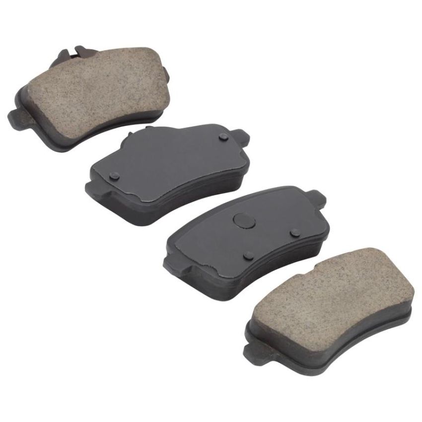 MPA 1001-1630C Quality-Built Premium Ceramic Brake Pads w/ Hardware