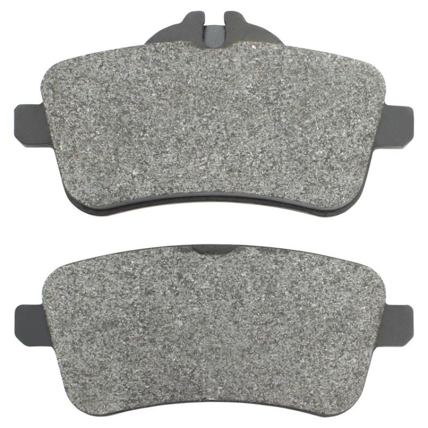 MPA 1001-1630M Quality-Built Premium Semi-Metallic Brake Pads w/ Hardware