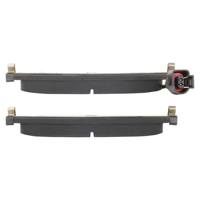 MPA 1001-1633M Quality-Built Premium Semi-Metallic Brake Pads w/ Hardware
