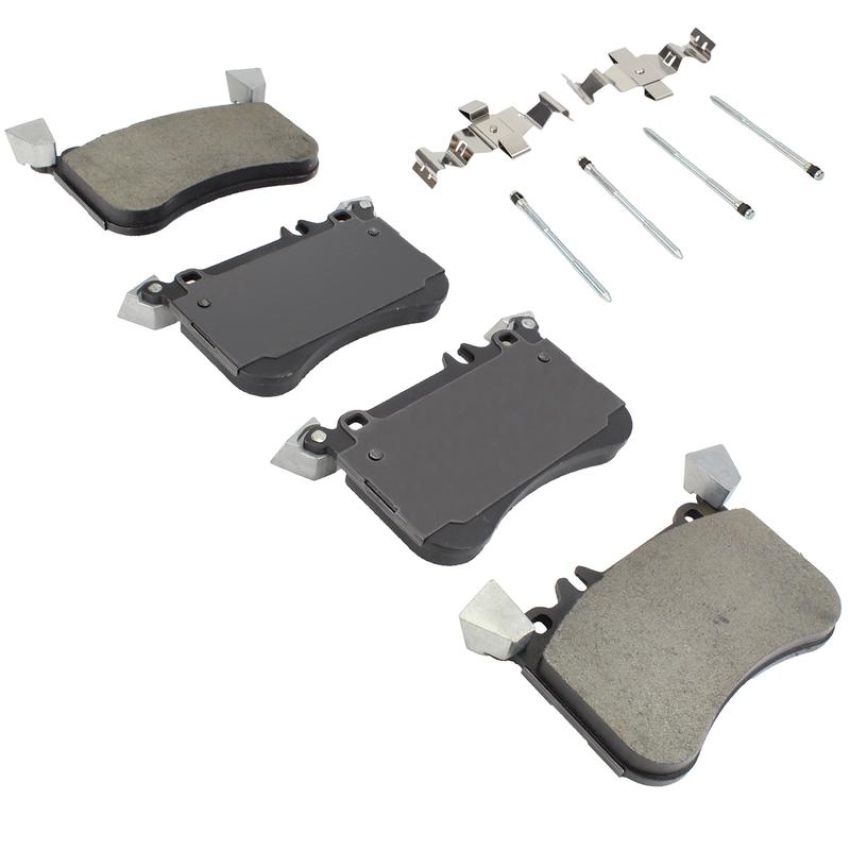 MPA 1001-1634M Quality-Built Premium Semi-Metallic Brake Pads w/ Hardware