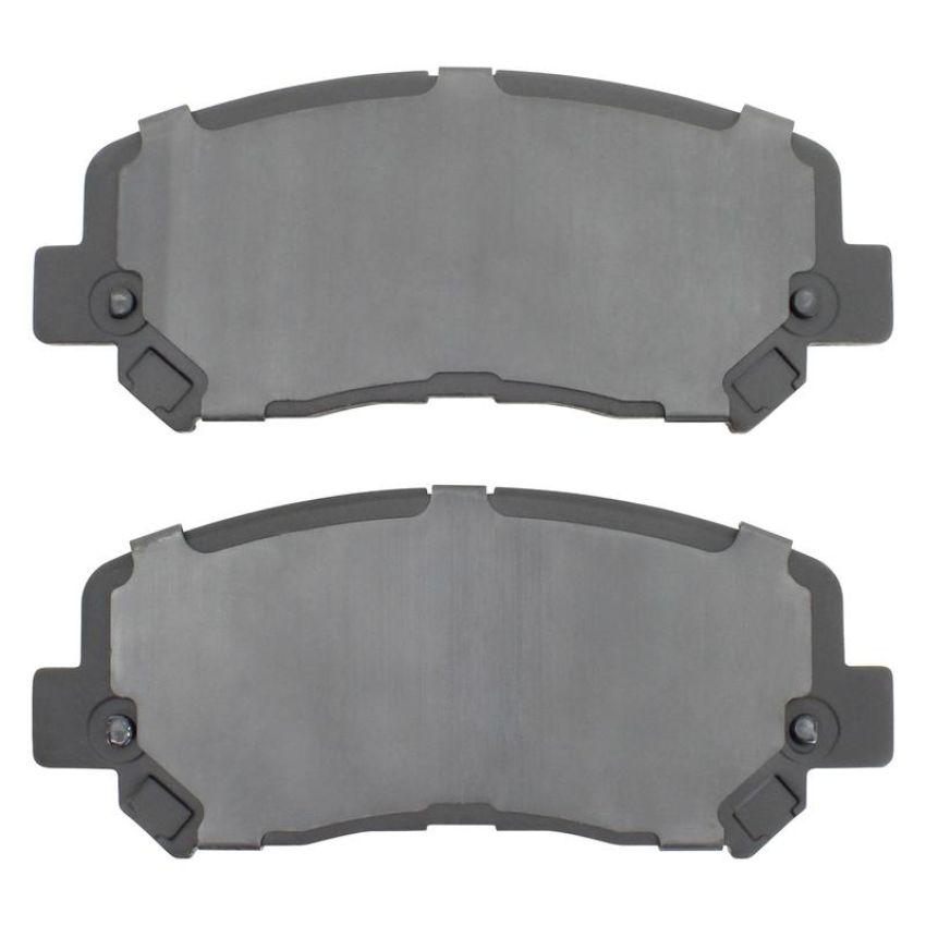 MPA 1001-1640BC Quality-Built Premium Ceramic Brake Pads w/ Hardware