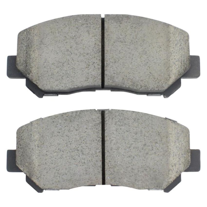MPA 1001-1640BC Quality-Built Premium Ceramic Brake Pads w/ Hardware
