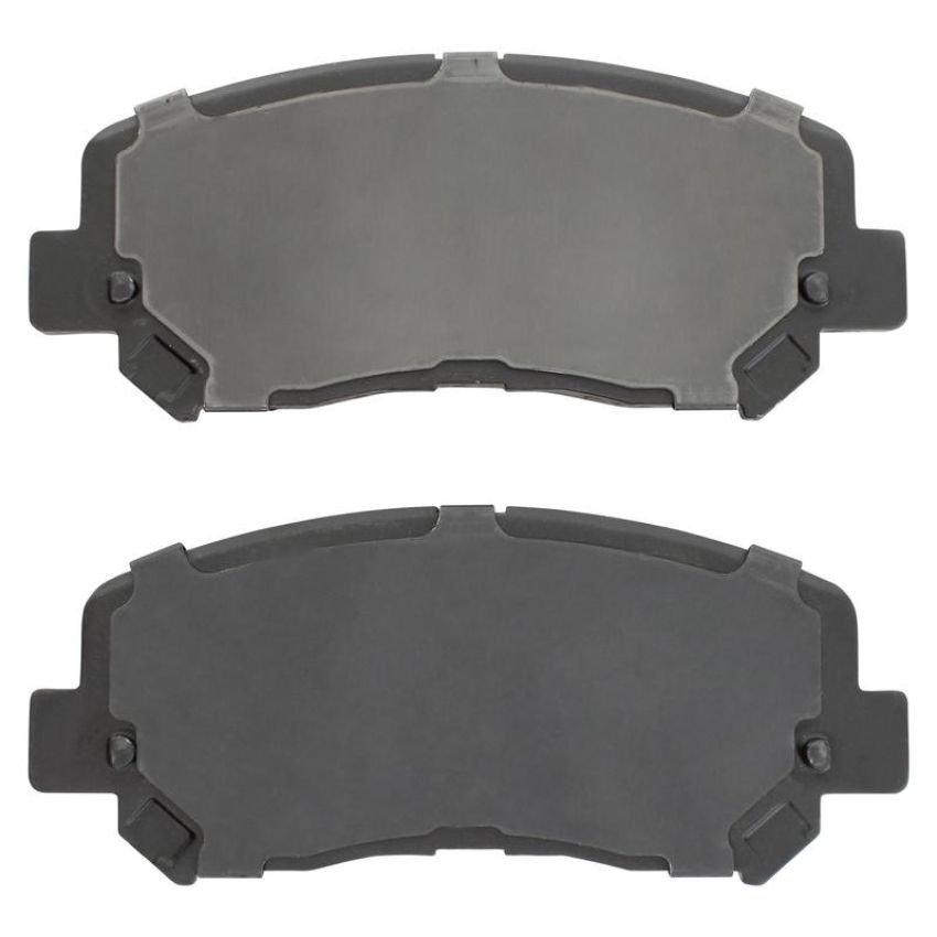 MPA 1001-1640CC Quality-Built Premium Ceramic Brake Pads w/ Hardware