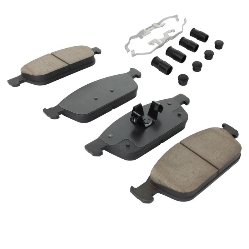 MPA 1001-1645C Quality-Built Premium Ceramic Brake Pads w/ Hardware
