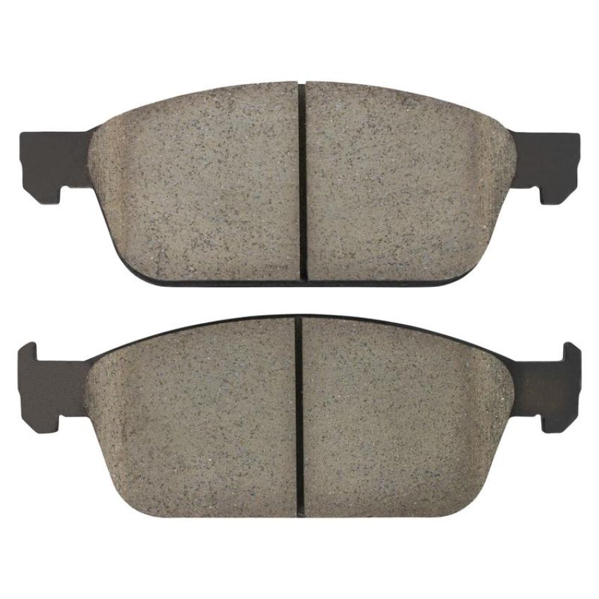 MPA 1001-1645C Quality-Built Premium Ceramic Brake Pads w/ Hardware