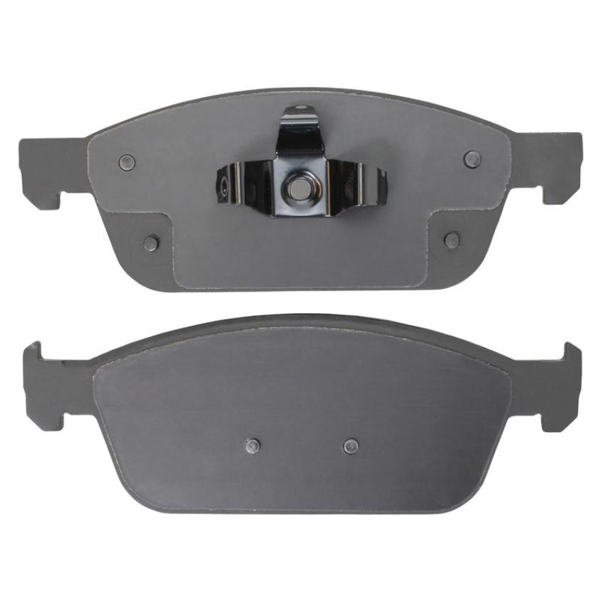 MPA 1001-1645M Quality-Built Premium Semi-Metallic Brake Pads w/ Hardware