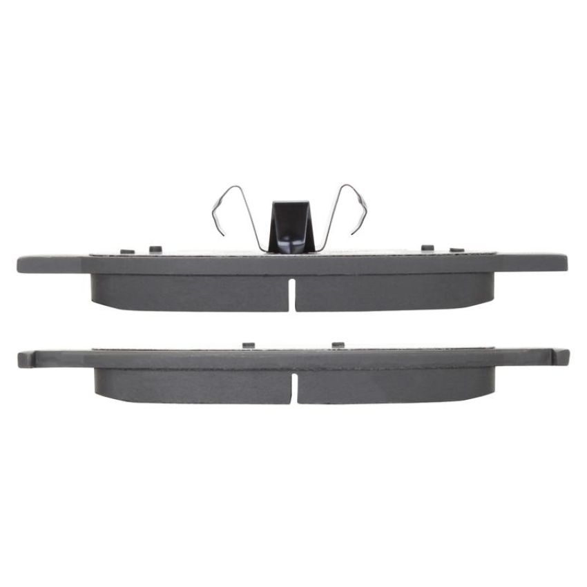 MPA 1001-1645M Quality-Built Premium Semi-Metallic Brake Pads w/ Hardware