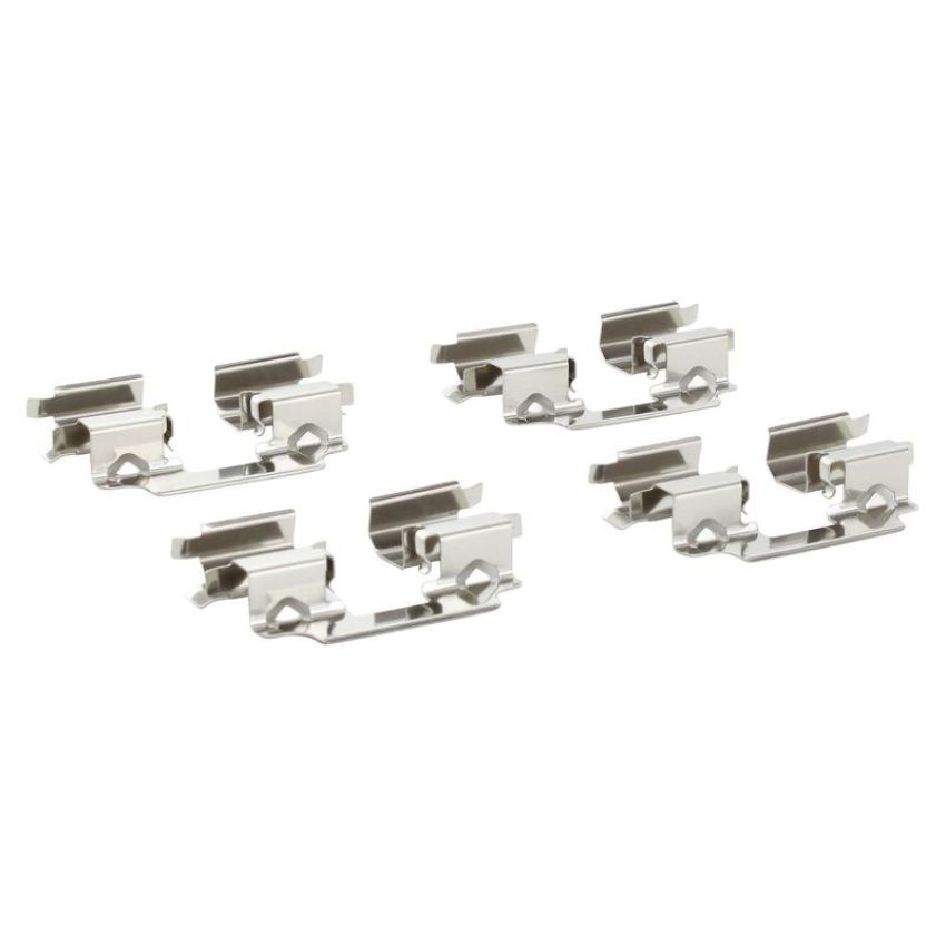 MPA 1001-1646AM Quality-Built Premium Semi-Metallic Brake Pads w/ Hardware